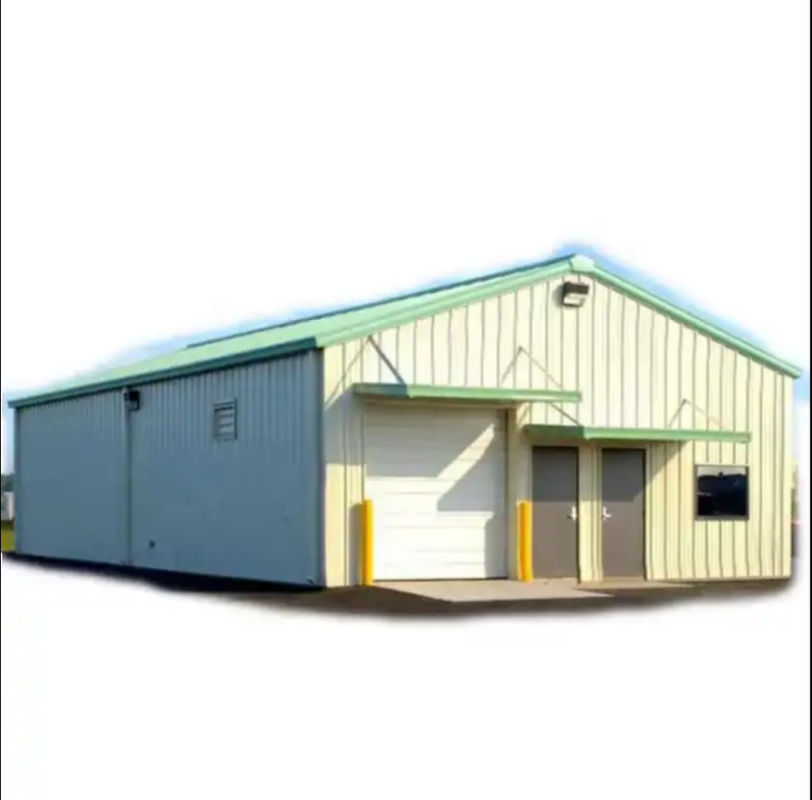 Modułowy warsztat konstrukcja stalowa H Beam Construction Prefab Steel Workshop