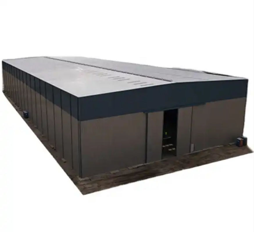 Konstrukcja na zamówienie Structura De Acero prefabrykowana prefabrykowana sala budowlana konstrukcja stalowa Q355B warsztat magazynowy w Chinach