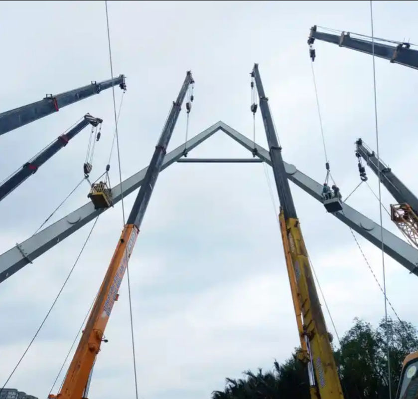 200 typu Modularne mosty stalowe Tymczasowe mosty Bailey z stali antysysemistyczne