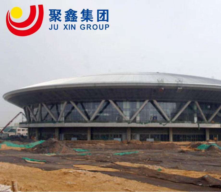 Ramy dachowe Hot Sell LF BJMB Space Frame Arched Stadium Cover Roof For Sport Hall