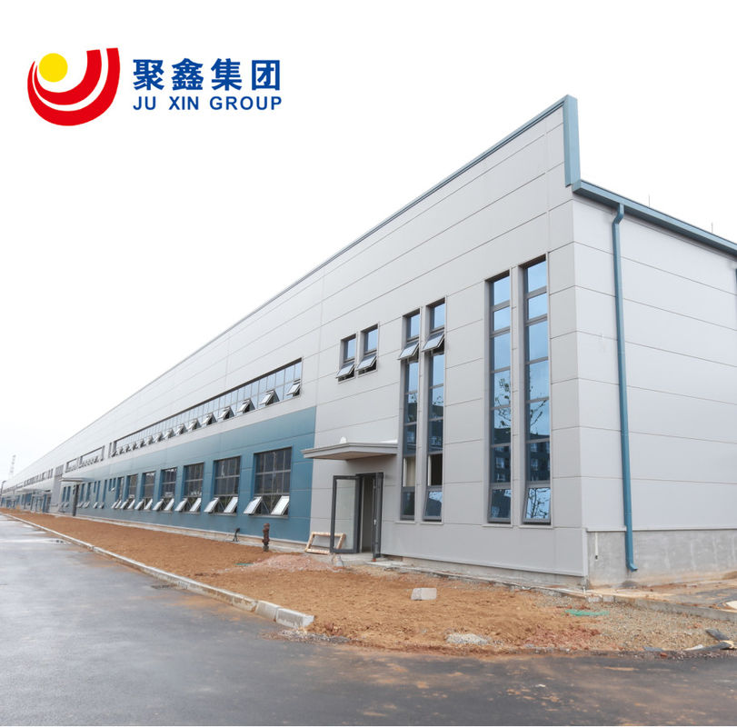 Wielkie rozpiętości Bezpieczeństwo Wysoki wzrost Prefab Storage Structure Steel Frame Truss Fabrication Welding Fast Apartment Hotel Warehouse