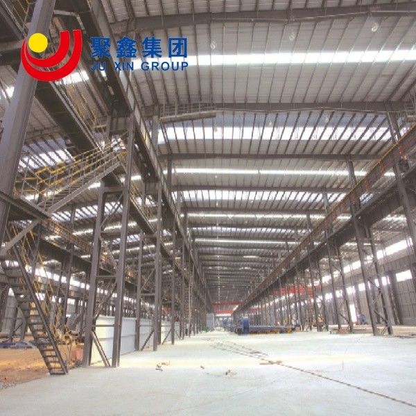 Ekonomiczna stalowa konstrukcja stalowa z galwanizowanej arkusza Portal Frame Prefab Steel Structure Workshop