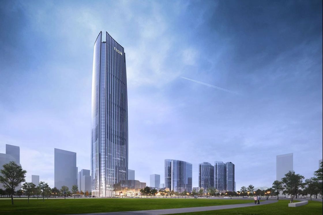 China Producent Wskazówka Sprzedaż Trwałe stalowe ramy konstrukcyjne Komercyjne wieżowce Biurowe konstrukcje stalowe
