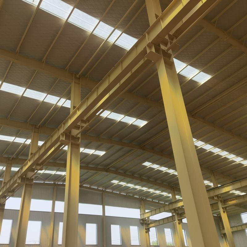Metalowe konstrukcje konstrukcje magazyn stalowy budynek prefabrykowany ramy stalowe prefabrykowane warsztaty przemysłowe niedrogie