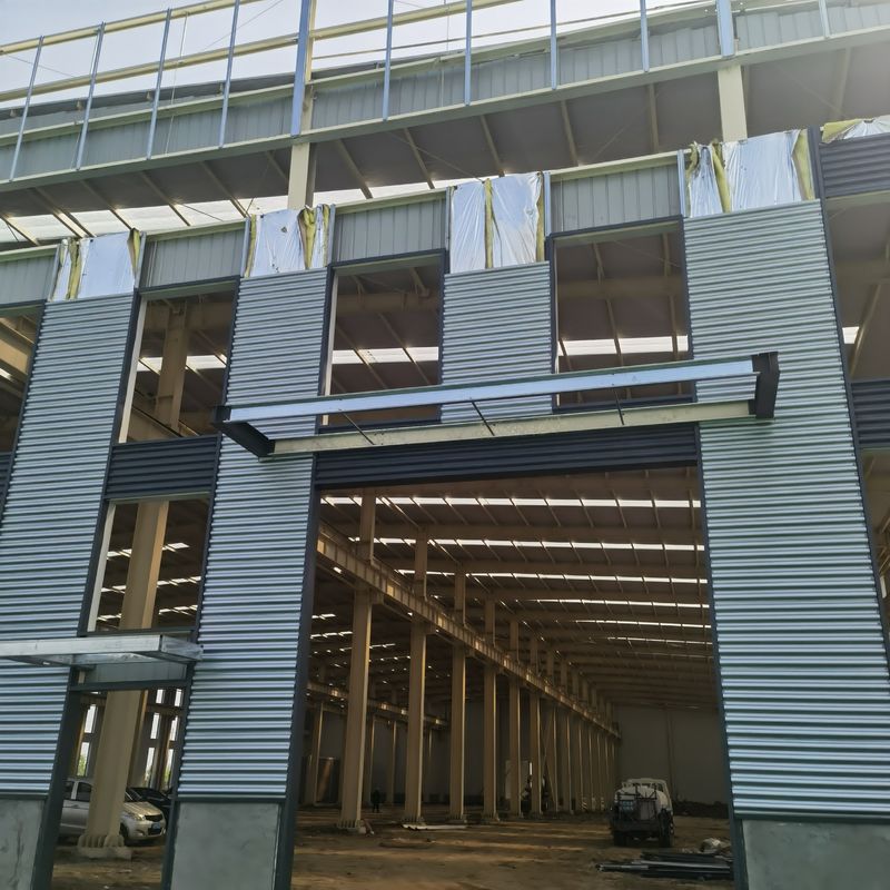 Prefabrykowane budownictwo materiały metalowe przemysłowe hangar magazyny / warsztaty