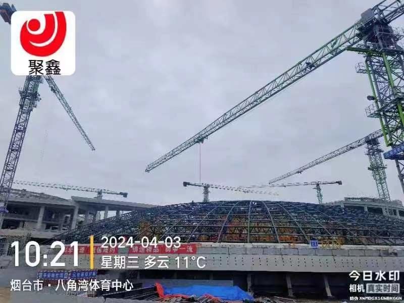 Prefabrykowany magazyn Budowla warsztatowa Konstrukcja stalowa Konstrukcja metalowa Budowla budowa Stadion gimnastyczny