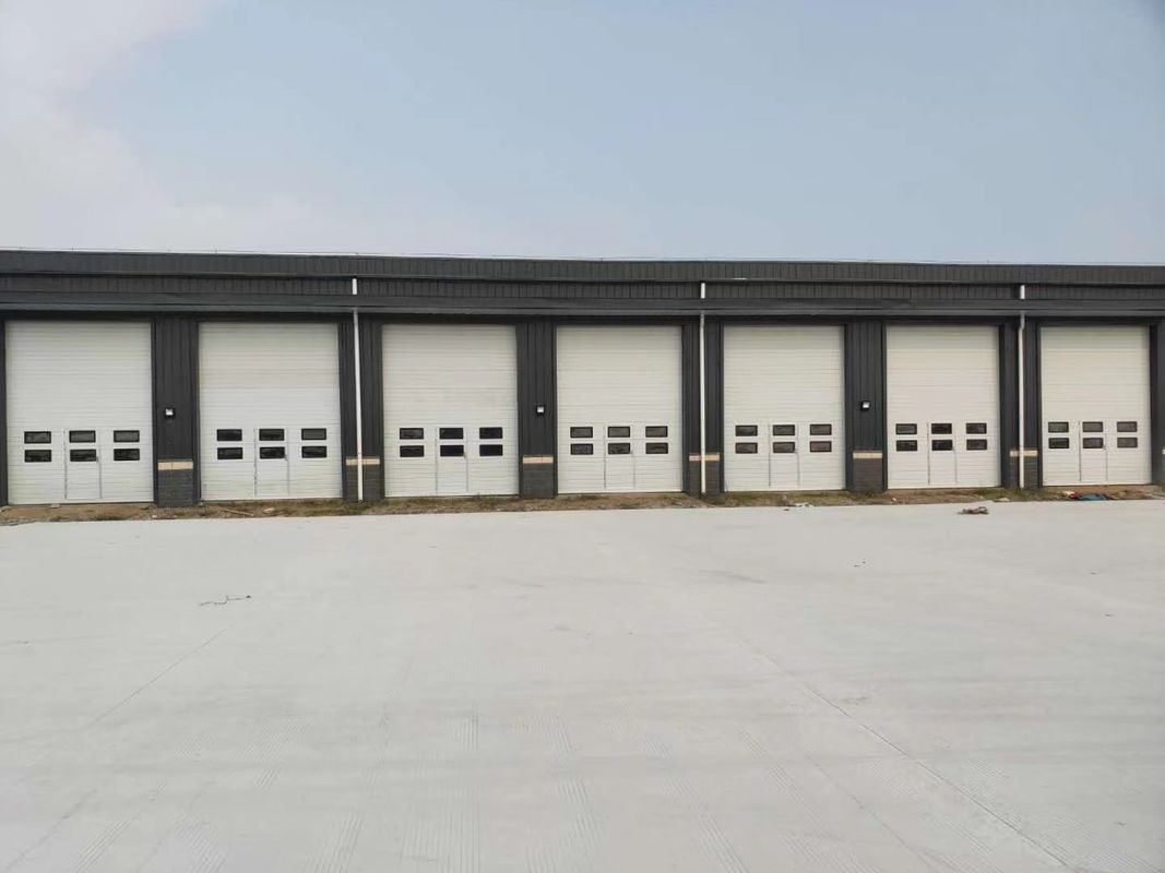 Duży przedział łańcuchów zimnych Park logistyczny Prefabrykowana prefabrykowana konstrukcja stalowa Stacja magazynowa magazyn na owoce